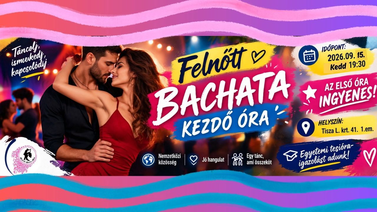 Randi program vagy új hobbi? – Bachata kezdő órák felnőtteknek