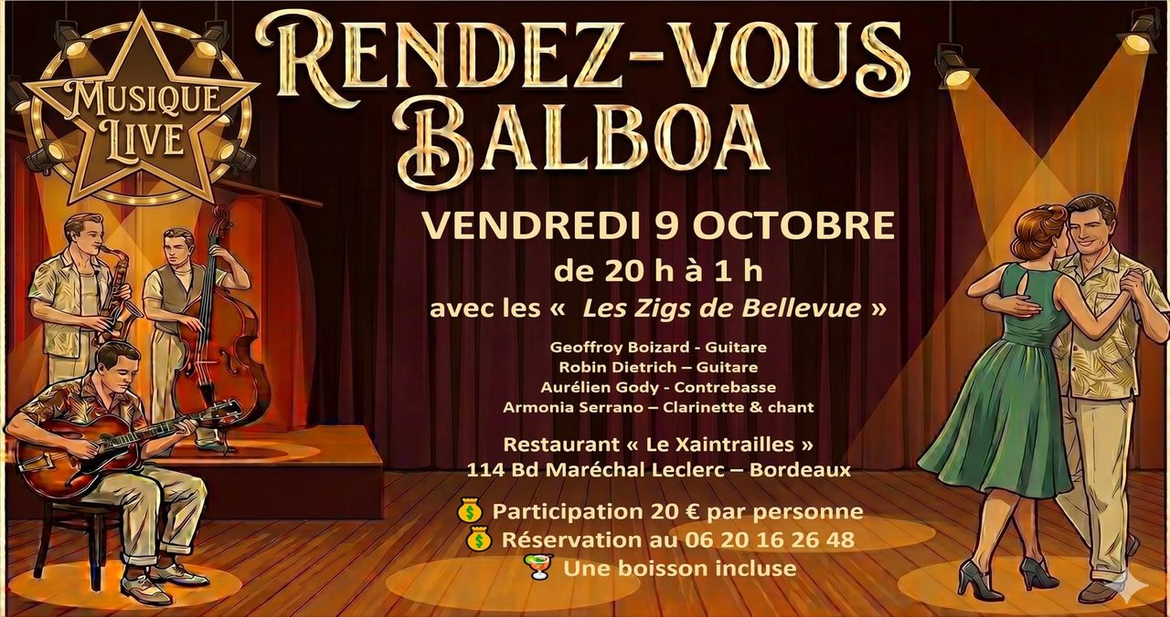 Rendez-Vous Balboa à Bordeaux