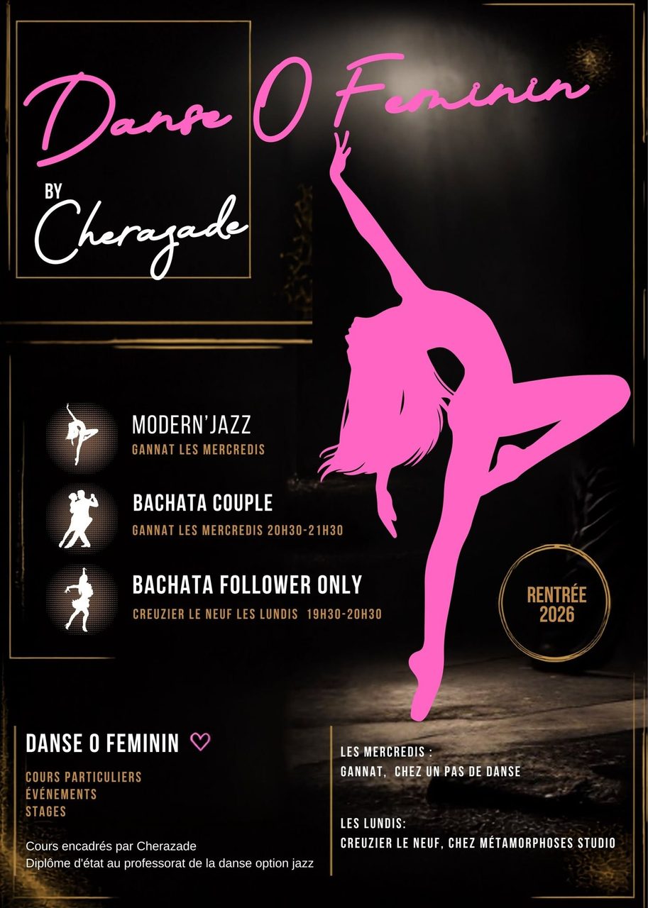 Rentrée 2026 Danse O Féminin