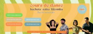 Rentrée Salsa Bachata Kizomba (débutants) à Vallauris – Cours d’essai Offert