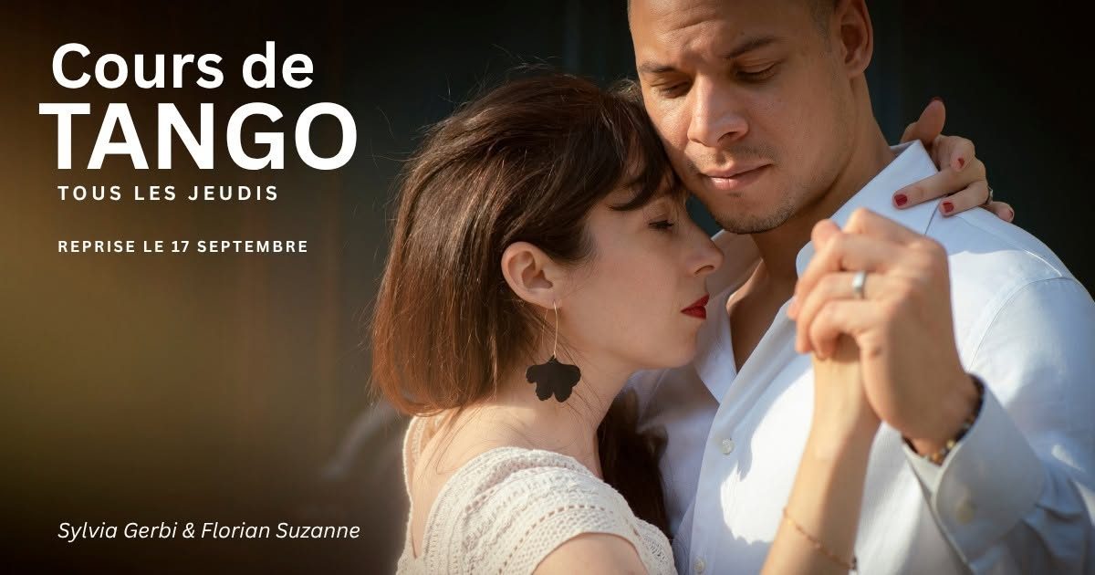 Rentrée tango / cours de découverte déb – Inter – avancé