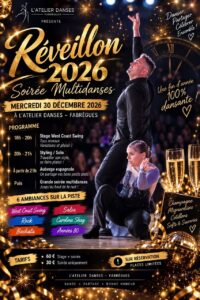 Réveillon ateliers danses 2026
