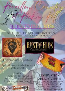 REVEILLON COUNTRY et ROCK&rsquo;N&rsquo;ROLL 2026