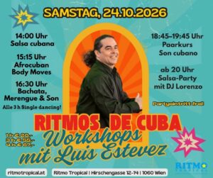 Ritmos de Cuba – Workshops mit Luis Estevez