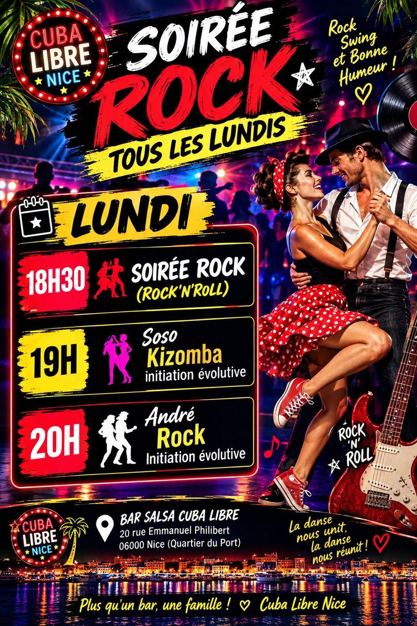 🎉 ROCK GRANDE PORTES OUVERTES CE LUNDI SOIR !z