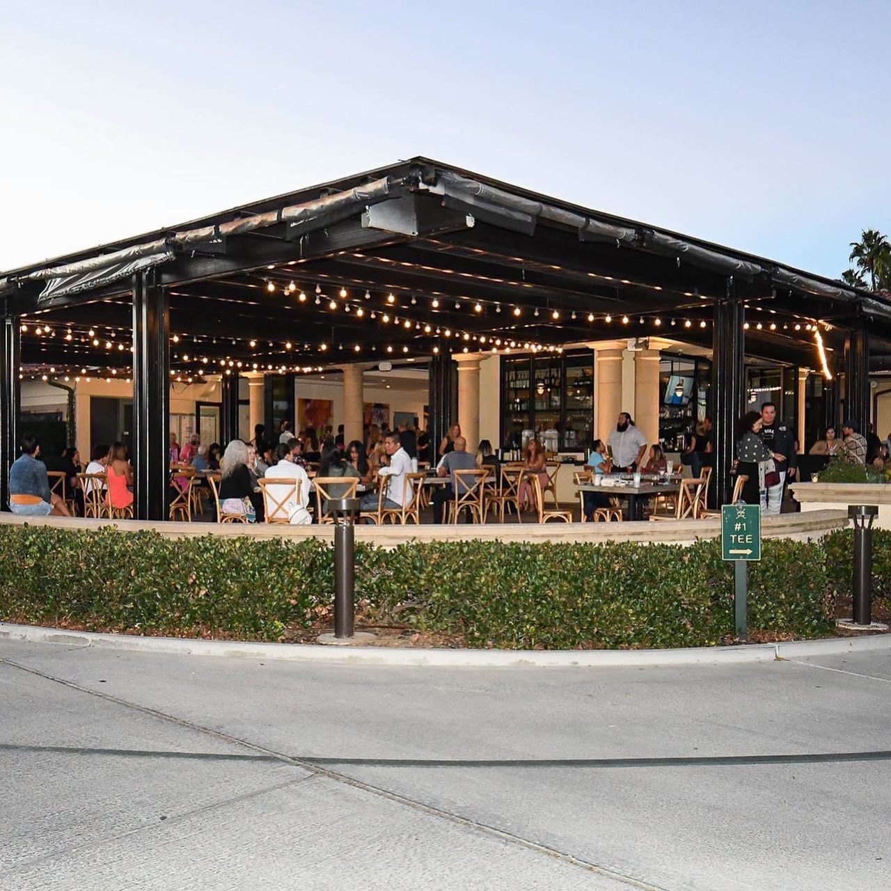 Salsa and Bachata dancing in Coronado located on the golf course. Lesson and dancing