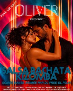 Salsa Bachata Kizomba à l’Oliver