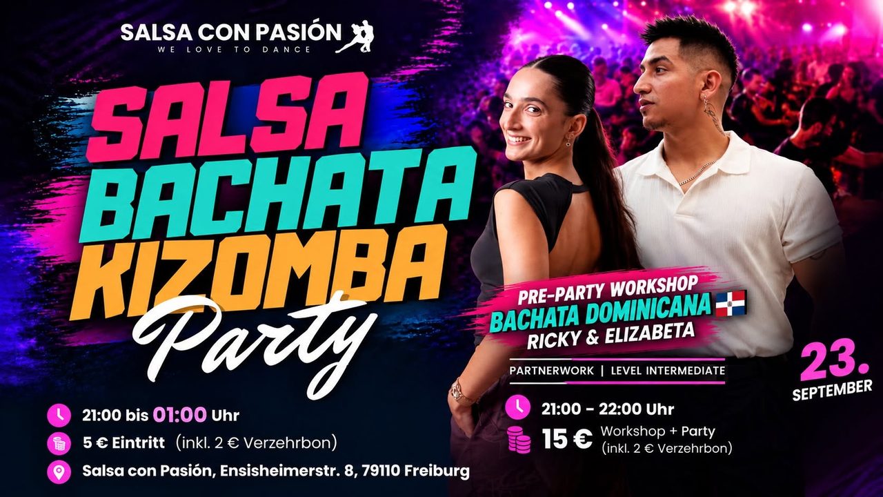 Salsa, Bachata & Kizomba Party – Comeback Special 🔥