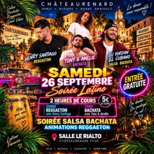 SALSA BACHATA REGGAETÓN