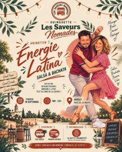 Salsa, Bachata, Rueda , initiation et soirée ouverte à tous