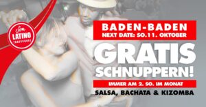 Salsa & Bachata Schnupperstunde in Baden-Baden