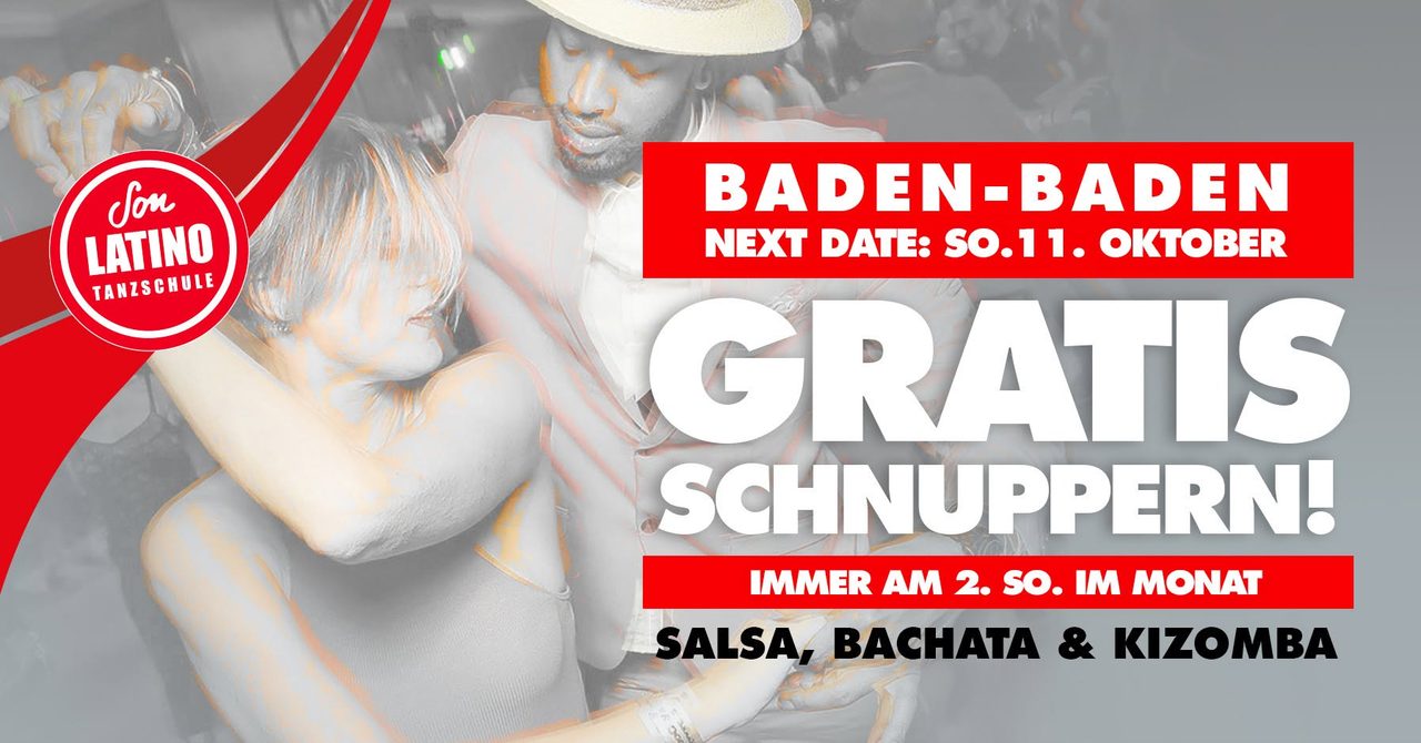 Salsa & Bachata Schnupperstunde in Baden-Baden