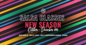 🕺💃 Salsa Classes – NEW Oct-Dec Season💃🕺