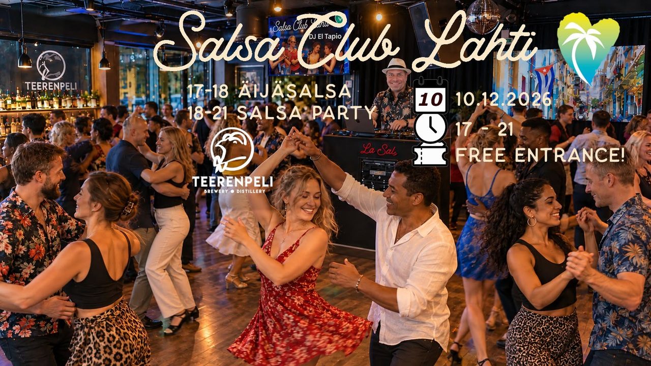 Salsa Club Lahti @Teerenpeli 10.12.2026