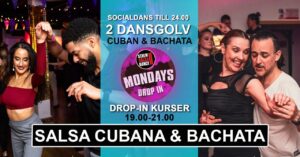 Salsa Cubana & Bachata drop-in 7 september på Stockholm Salsa Dance!