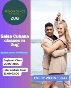 Salsa Cubana @Fusion Dance Studios Zug