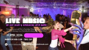 SALSA DANCING WITH CARLOS + LIVE SALSA BAND