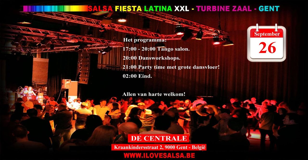 Salsa Fiesta Latina – De Centrale – Gent