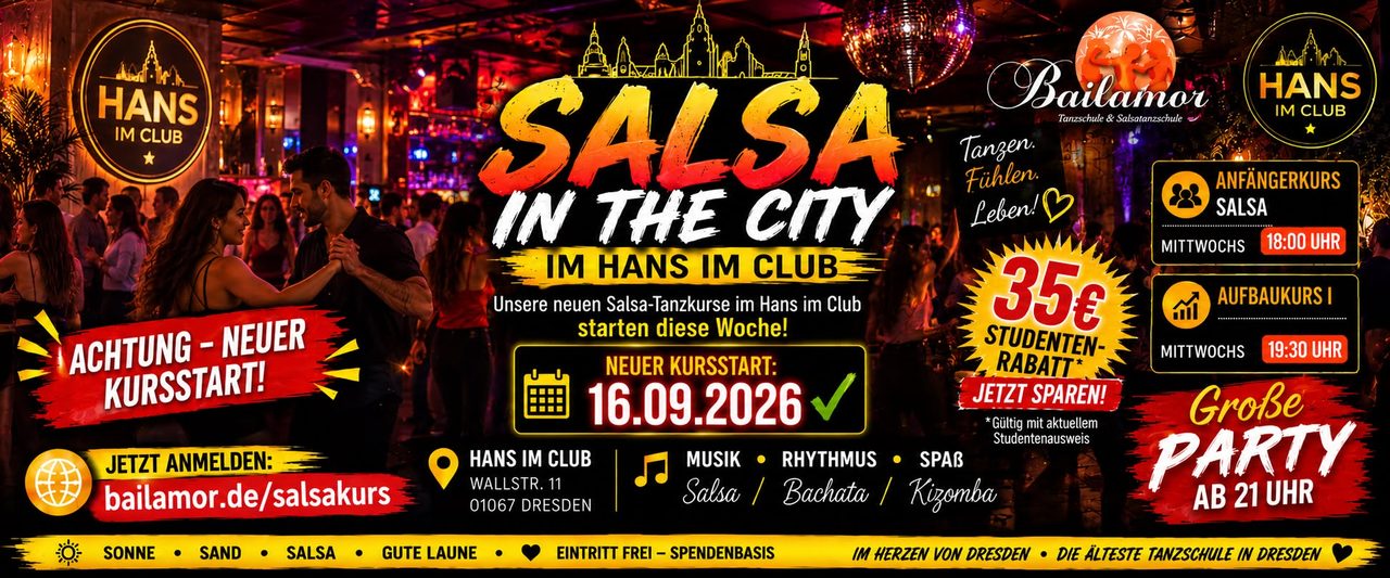 Salsa in the City – Salsa con Hans