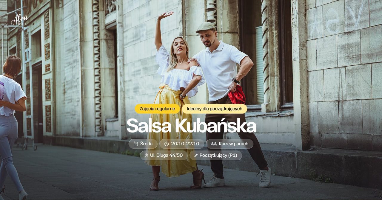 Salsa Kubańska z Edytą & Sławkiem dla początkujących (P1)