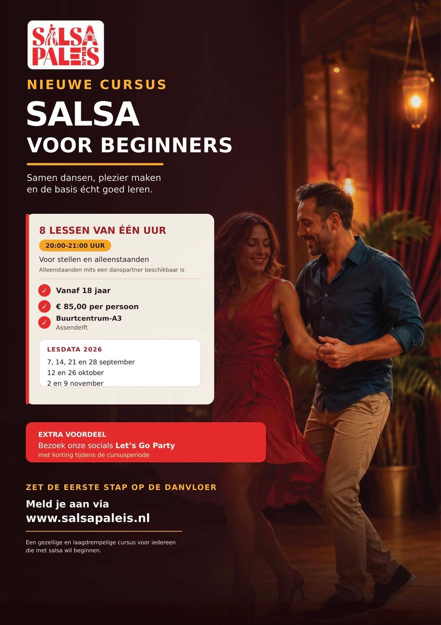 Salsa lessen beginners level 1