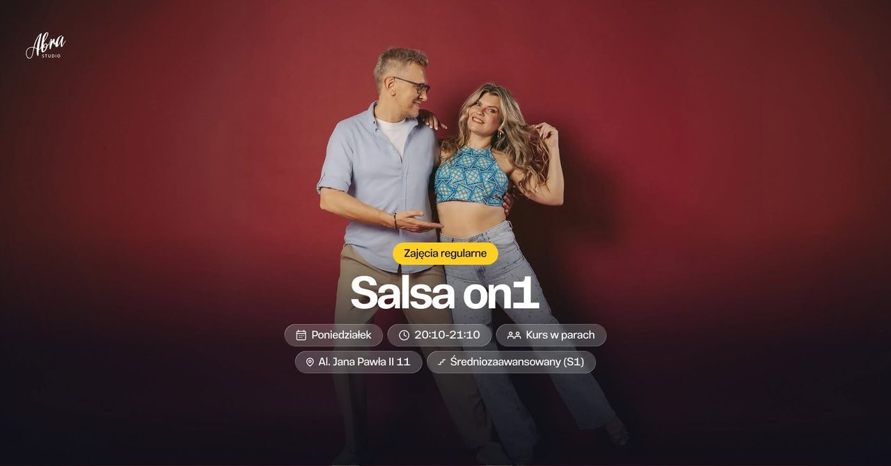Salsa ON1 z Karoliną & Marcinem poziom średniozaawansowany (S1)