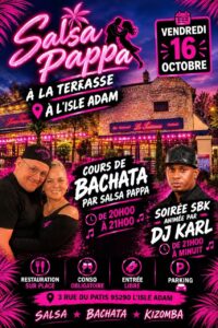 salsa Pappa a la terrasse a l isle adam