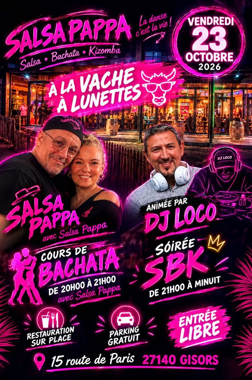 Salsa Pappa a la vache a lunettes