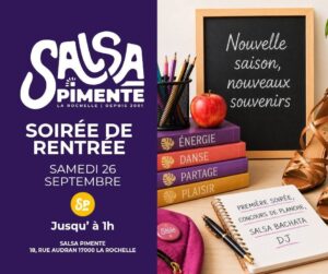 Salsa Pimente Soirée de rentrée