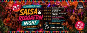 Salsa & Reggaeton Night – Blaze, Chango & Cikami Live