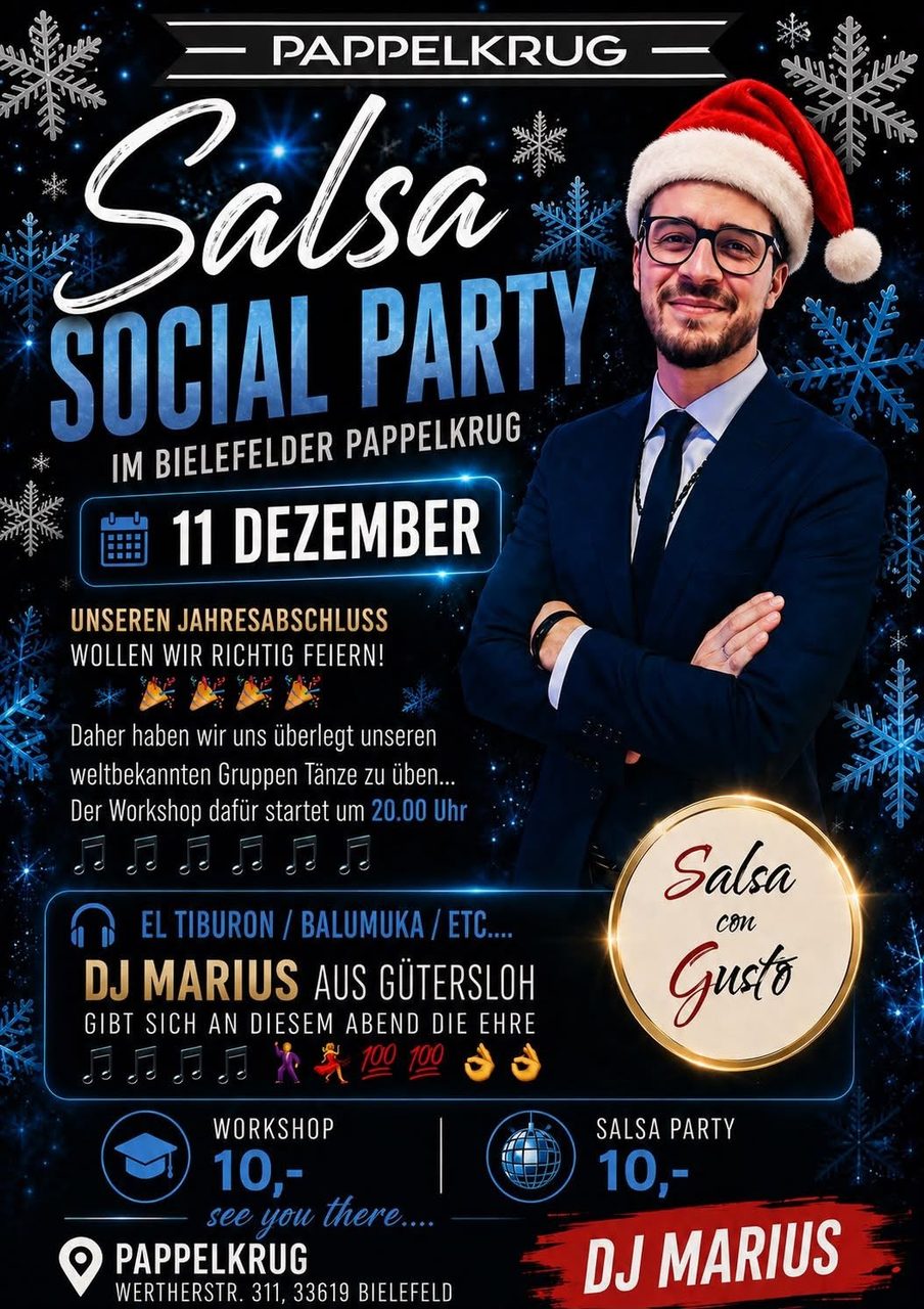 Salsa Social Party (Christmas Edition)
