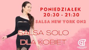 SALSA SOLO DLA KOBIET – Nowe zajęcia od podstaw 🍀💝