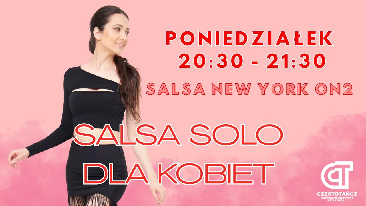 SALSA SOLO DLA KOBIET – Nowe zajęcia od podstaw 🍀💝