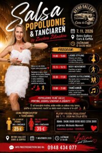 Salsa workshop a tančiareň so Zuzkou