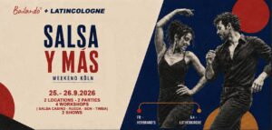 Salsa y mas Weekend – Fr. 25. + Sa. 26.9.2026 !