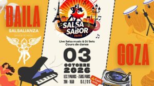 Salsa Y Sabor — Soiree Samedi 03 Octobre