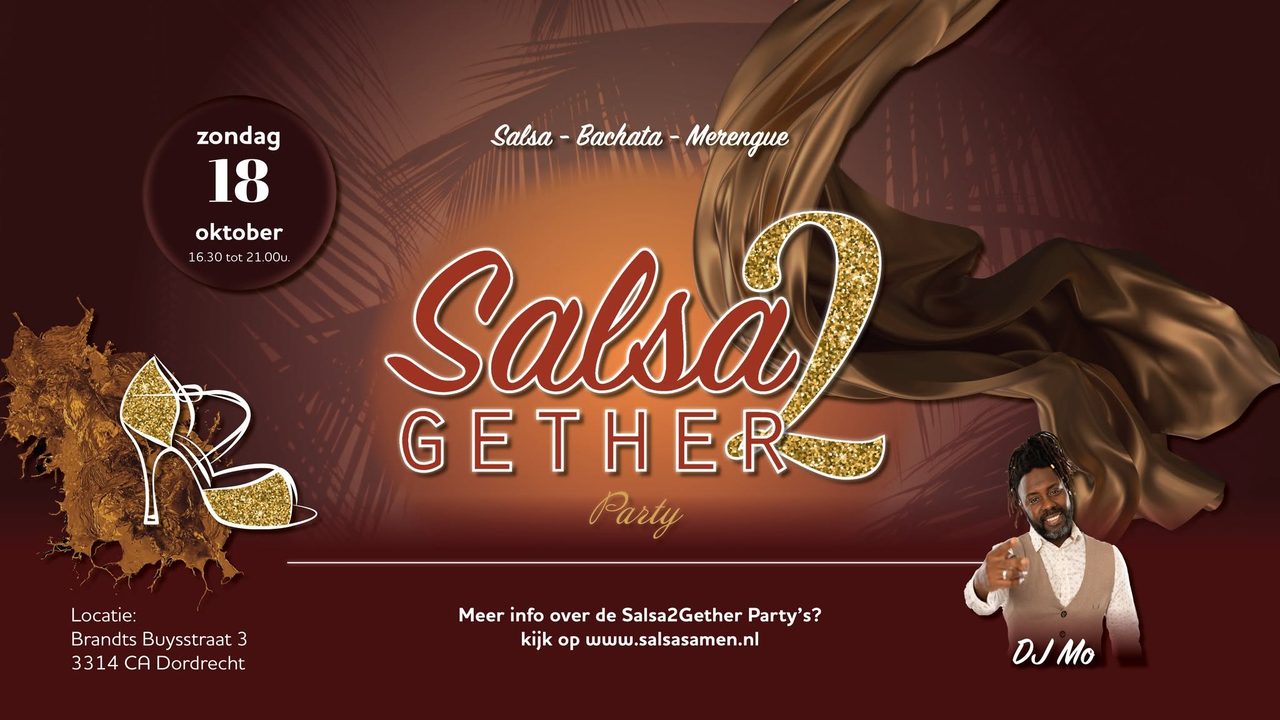 Salsa2GetherParty zondag 18 oktober