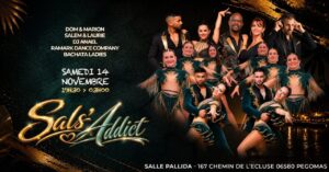 SALS&rsquo;ADDICT – LA GRANDE SOIRÉE SALSA