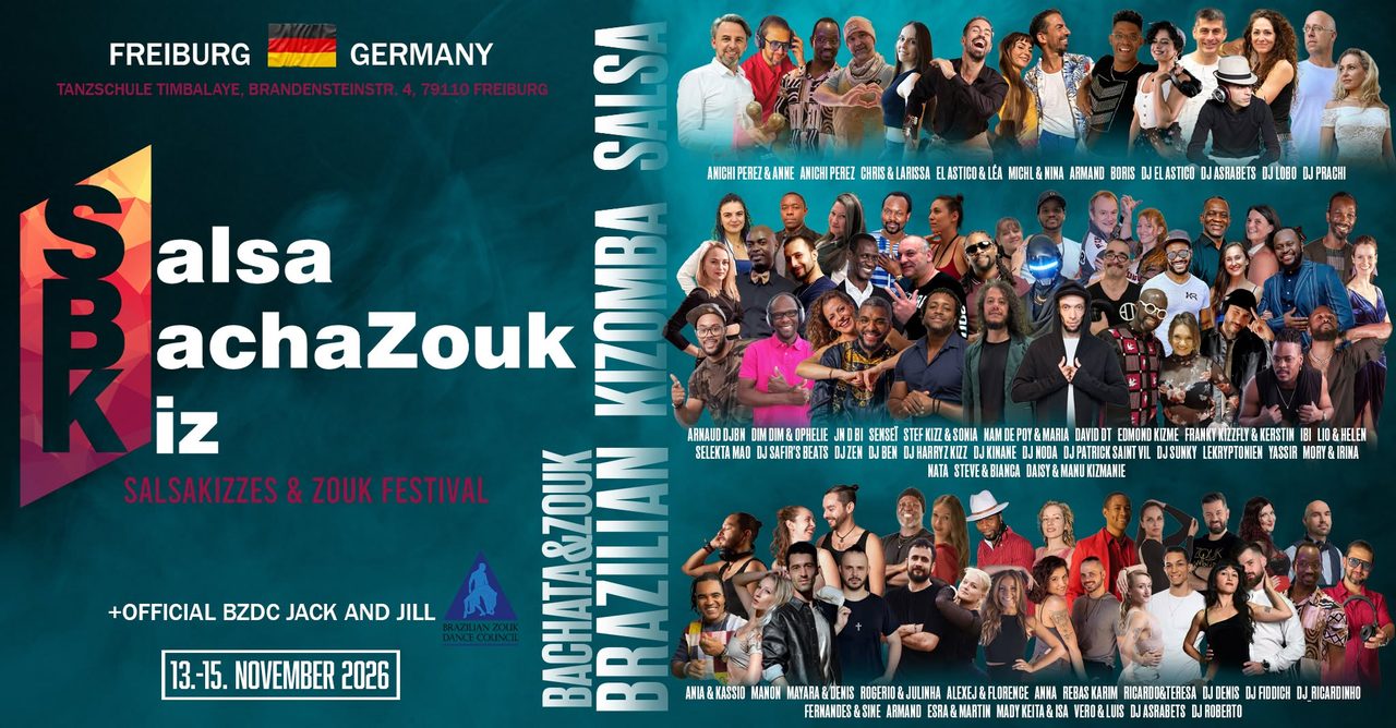 SalsaKizzes & Zouk Festival in Freiburg