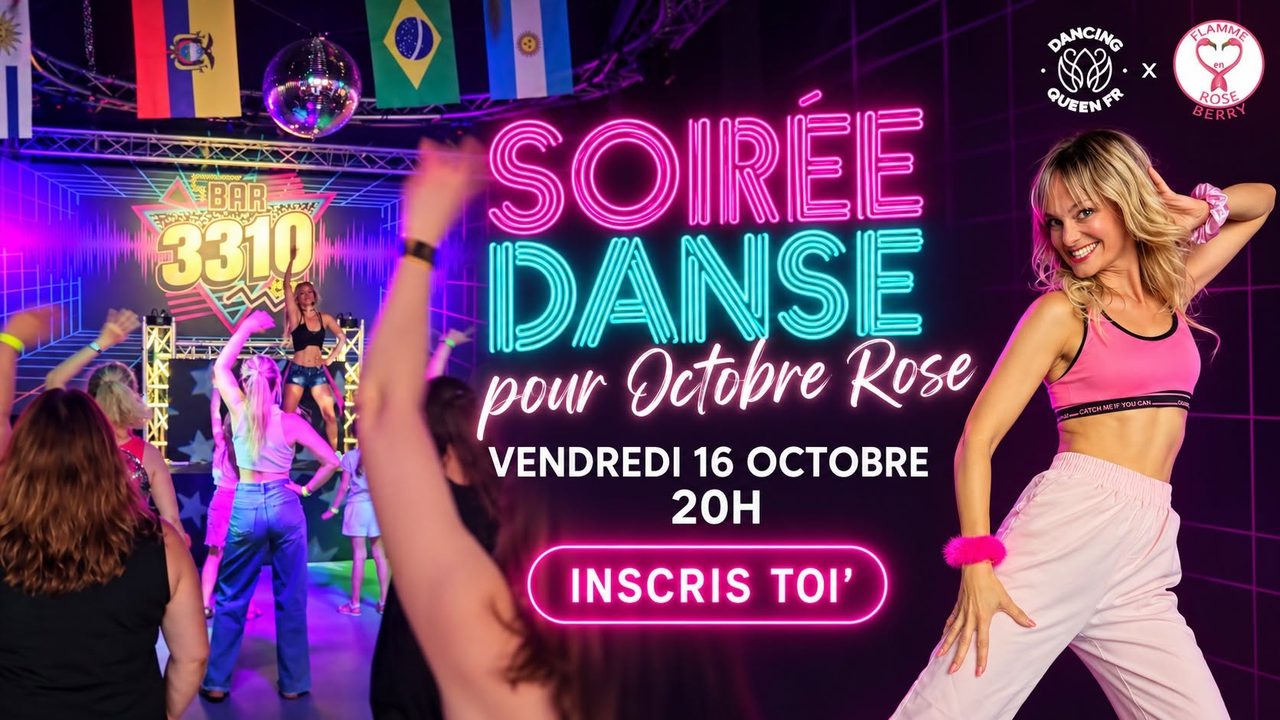 💗🪩 SAVE THE DATE : VENDREDI 16 OCTOBRE ! 20h00 🪩💗