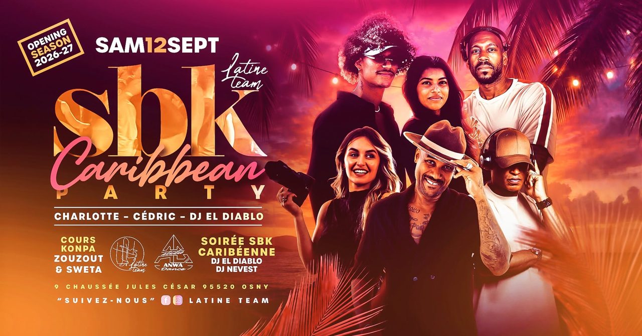 SBK Caribbean PARTY by LATINE TEAM