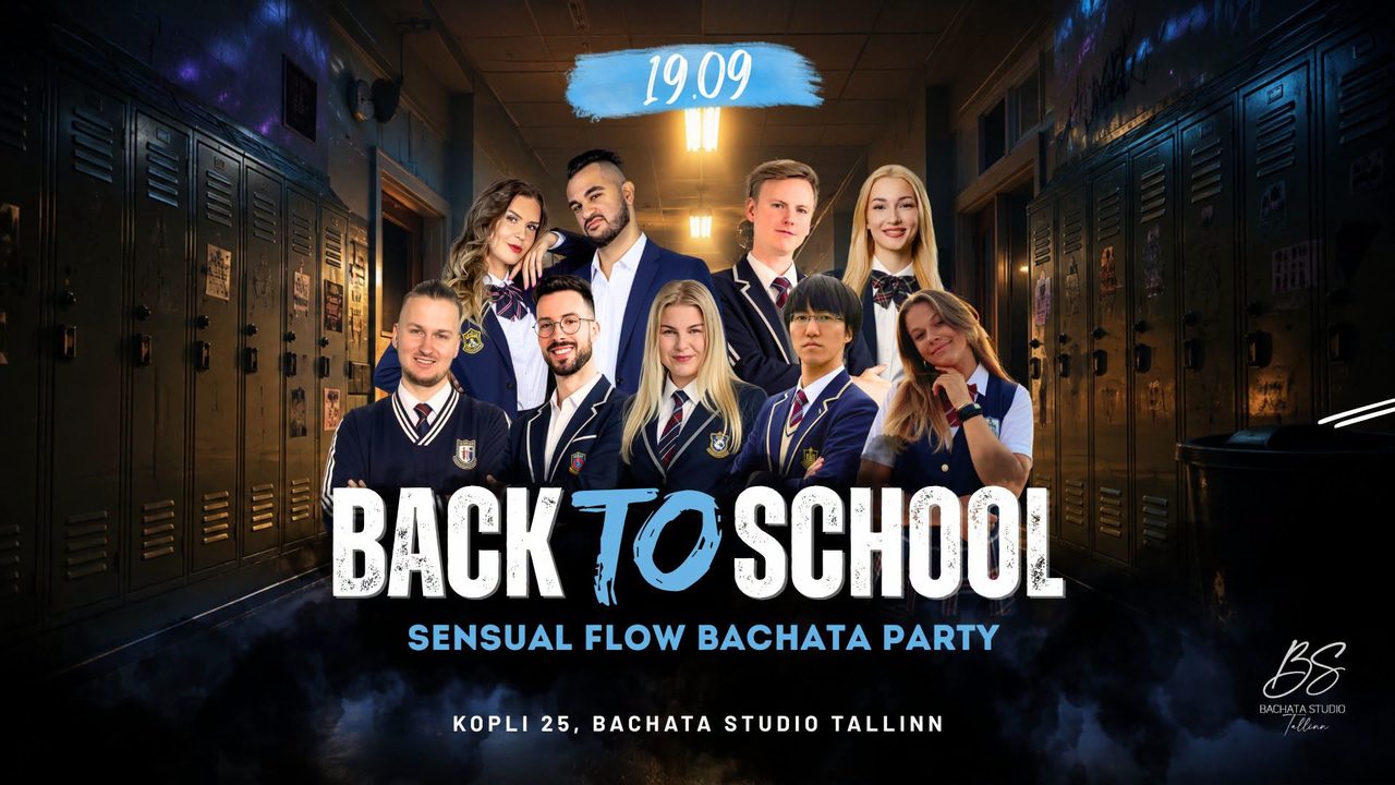 📚 Sensual Flow Bachata Party – BACK TO SCHOOL 📚