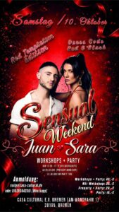 ❤️❤️Sensual Weekend Red & Black Edition mit Juan & Sara‼️‼️