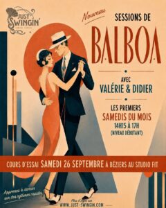 Session d&rsquo;essai de BALBOA (Niv. Débutant) – Béziers