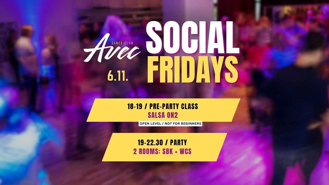 Social Fridays // 6.11. – Salsa on2
