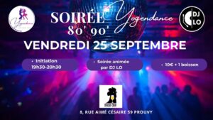 SOIRÉE ANNÉES 80/90 AU BRASSECOUR À PROUVY! 🎉