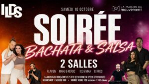 SOIREE BACHATA / SALSA 2 SALLES WORKSHOPS + PARTY