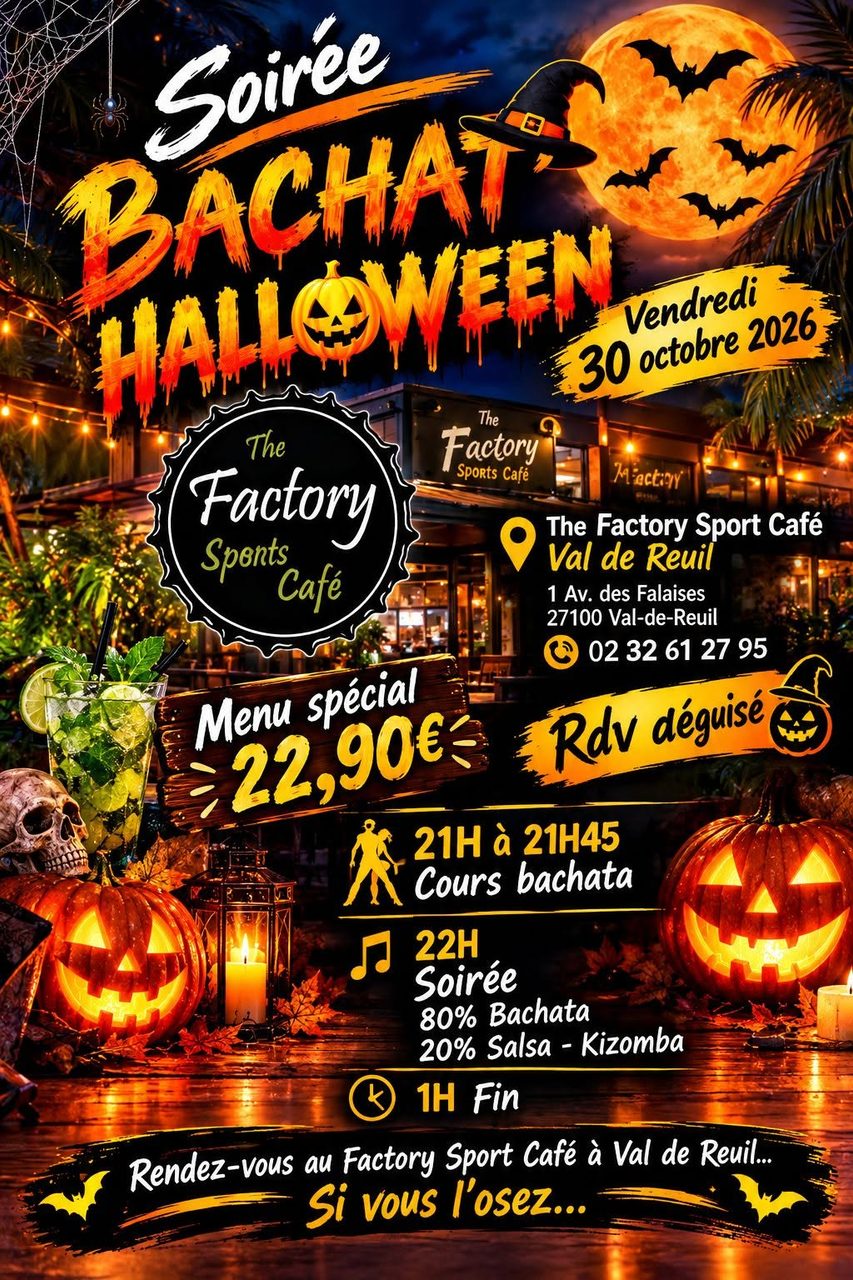SOIRÉE BACHAT&rsquo;HALLOWEEN