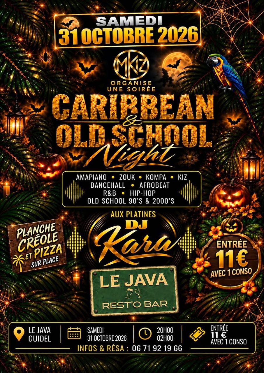 Soirée CARIBBEAN#OLDSCHOOL