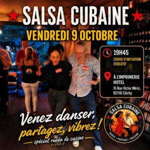soiree connaissance calienteeeee!!! spécial jeux rueda de casino (salsa cubaine)